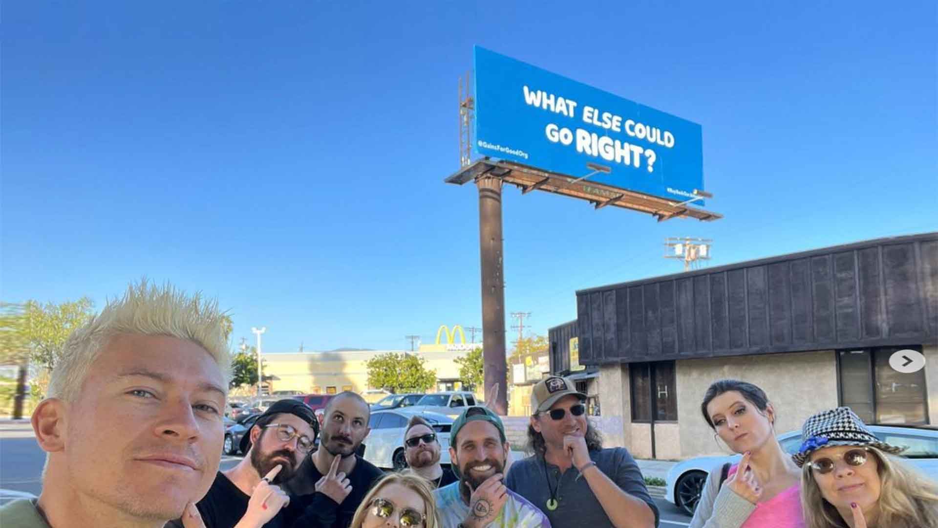 Sinjun Buy Back Our Attention billboard campaign