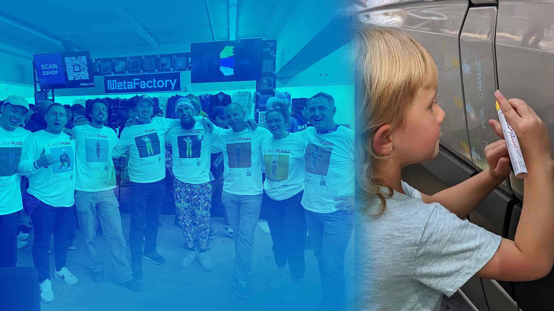 Sinjun DAOpunks NFT drop and GM Bus tour